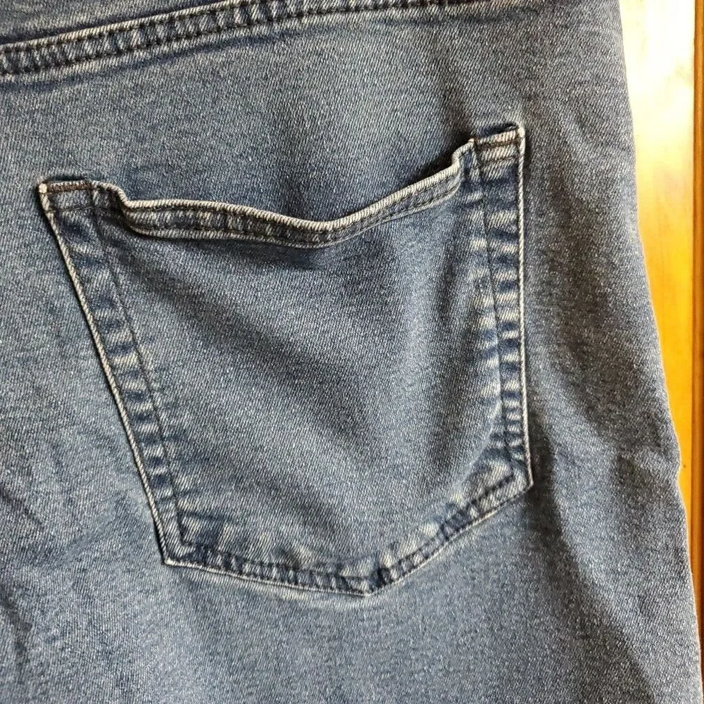 Architect 38x29 Regular Fit Jeans Mens Blue Active Flex Stretch Denim